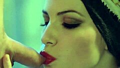 hey, i miss sucking that cock in the milf cfnm scene with handjob and facial.