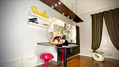 Ebony goddess feels intense orgasm from fingering and ass worship