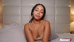 Big Booty Latina Gets Creampie Fuck