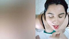 Hard anal sex in doggystyle with bent over assfucking, cumshot, and facial from pov.