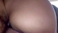 She enjoys passionate fucking with big ass while husband is away.