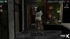 Fashion Business Visit to Friend in Anime Game