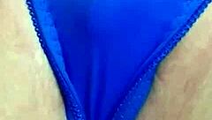 Beautiful Russian redhead with natural curves dancing