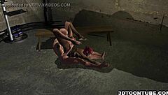 i watch blindfolded 3d redhead toon get licked and fucked hard