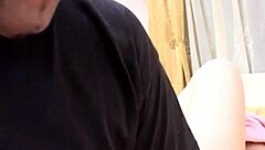 Wife and husband share intimate moments together