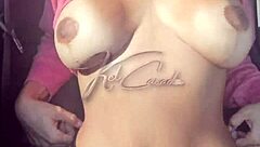 Latina beauty's solo show and naughty encounter with truckers