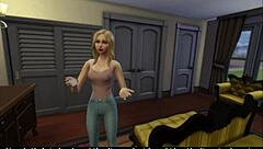 Cougar bride hunts her prey in Sims 4 story.