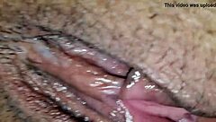 Young European girl in homemade public scene