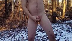 Naked Exhibitionist Nudist Flashing Hairless Cock Beach Cumshot Gay Fetish Scene.