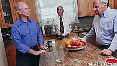 showering with old man for a happy ending, wanna join?