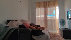 i surprised the maid slut in the bathroom and fucked her hard