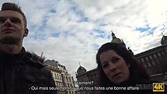 European beauty seduced by old man in hidden cam sex video