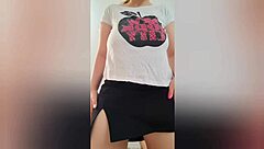 Hey, is that hot babe dancing with big tits in front of the camera?