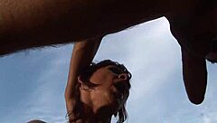 Granny enjoys birthday party with toy boy in anal scene