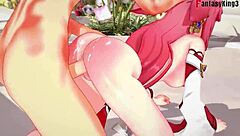 yae miko fucking naked 5 genshin impact full fantasyking3 step ahegao pink haired girl