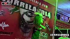 Shibari bondage session with teen slave 😈