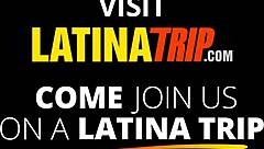 wild latina couple bangin hard in bedroom, so hottt!