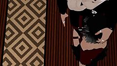 Fake Police Officer Enjoys Blowjob From Ladyboy At Office