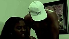 Is this ebony girl happy with her BBC anal?