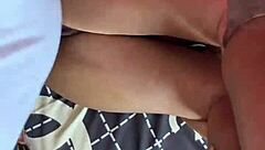 Filling my wet pussy with hard cock close up