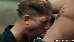 Brandon anderson gets anal fucked by coworker roman todd in uniform