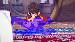 konosuba hentai megumin hard sex handjob blowjob fucked