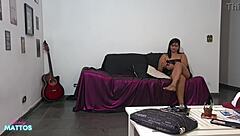 Barely made it in before getting pounded by a horny pornstar