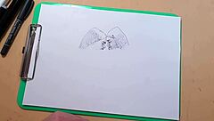 i sketched two sexy latina girls in lingerie on webcam