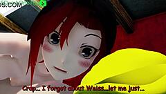 Ruby and Glinda Engage in Futanari Action in RWBY Hentai!