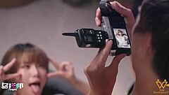 hot amateur model takes huge cum load in deepthroat and doggystyle 😈