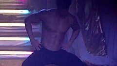 Handsome Brazilian Stripper Rips Clothes in Seductive Tease