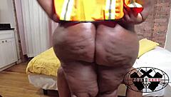 Ssbbw lady gets clothes ripped dripping