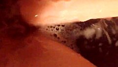Bold Insertion of Big Dildo into Curvy German Milf Wife During Masturbation
