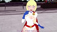 Power girl free pov super man full fantasyking3