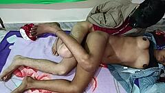 Watch this sexy brunette housewife in the bedroom with her young girlfriend