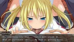 Get lost in the third part of Luviria's captivating scene, blending anime, game, and hentai elements.