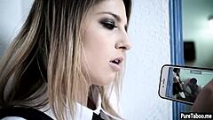 Weird Petite 18+ Teen FUCKED by Older Guy's HUGE Dick!