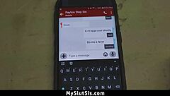 Peyton Robbie, Let Stepbro Practice On Your Tight Pussy!