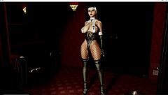 Nun Fantasy Unfolds in Wild Transsexual 3D Game