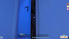 Feeling the intense creampie in Stacy's wet pussy while helping hotties