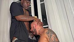 Daddyblack and Petrick Garcia Fuck Monster Cock