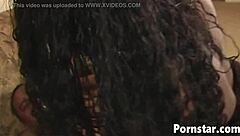 ebony babe persuasion sucks black stud's big cock... oh wait, i mean monster cock!