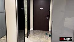 I caught maid and fucked her ass for poor cleaning