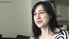 Brooklyn Masturbates Clit While Stripping Underwear