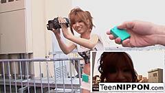 i love this cute japenese girl with vibrator in her shorts, shes so sexy