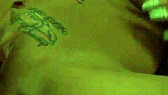 Mason moore shows off her tattooed body and big tits before wild cowgirl sex