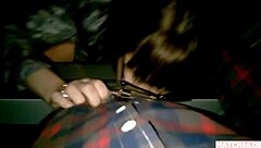 i arranged a horny face fuck and cumshot with my girlfriend and friend