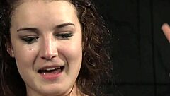 Bound Slave Gags On Cock While Pounded