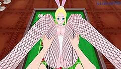 Wow! Shizuka Mikazuki and Beatrix Amerhauser Bunny Girl Intense Sex in Zom 100 POV Hentai!