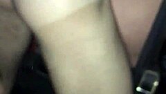 Young British babe enjoys dogging and rough car sex